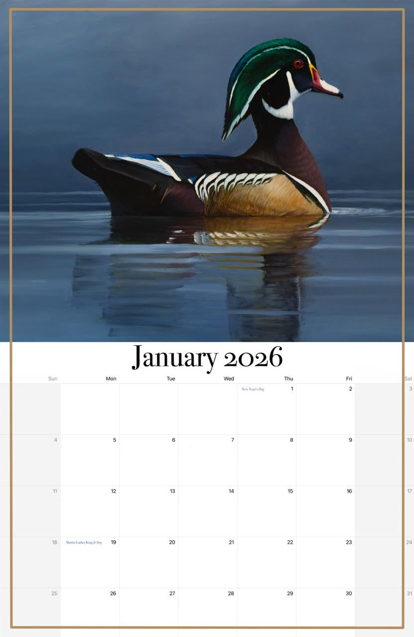 2026 Waterfowl Calendar